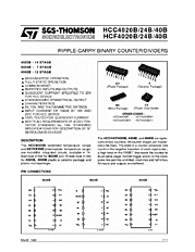 DataSheet HCF4020B pdf